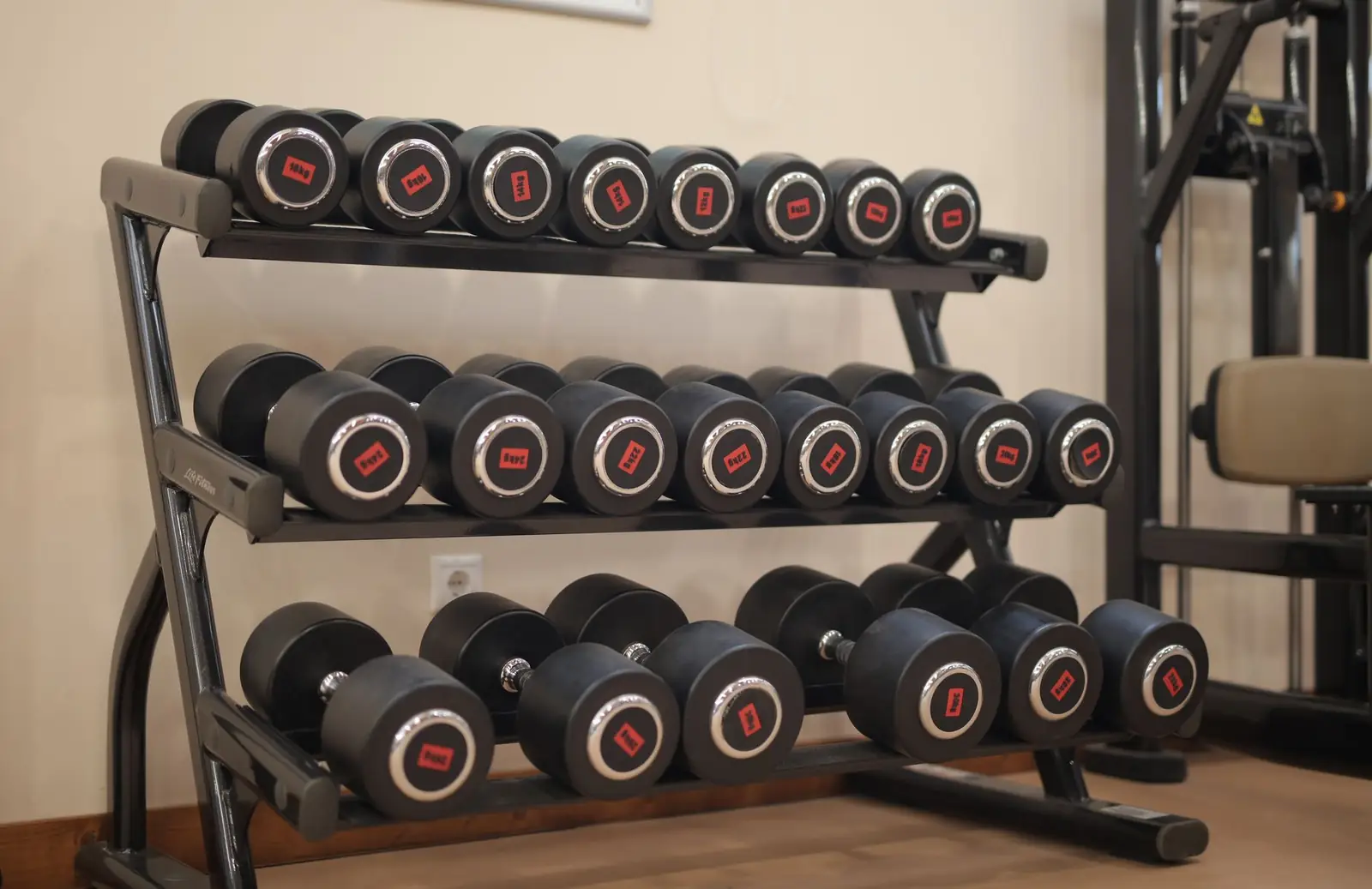 Fitness center at Vesuriresorthouse